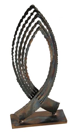 Simon BENETTON Treviso 1933 Senza titolo, 2004 bronzo / bronze cm. 31x15x8...