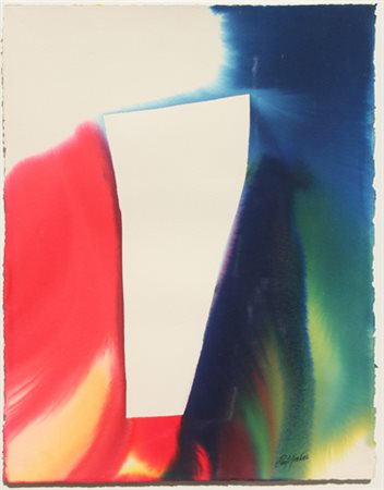 Paul JENKINS Kansas City 1923-2012 Phenomena Invocation, 1984 tecnica mista...