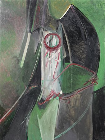 Ruggeri Piero Napoleone, (anni '70) olio su tela, cm. 80x60 firmato,...