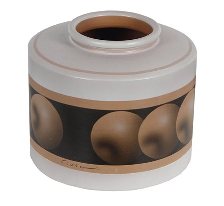 Viviani Vanni Vaso di Pandora, 1976 vaso in ceramica, diam. cm. 33, esemplare...