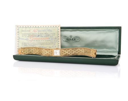 ROLEX REF. 9725ROLEX PRECISION REF. 9725 DEL 1961/62. Cassa n. 741147 carré...