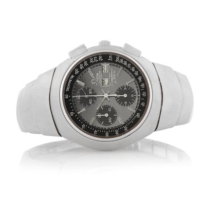 OMEGAOMEGA CHRONOMETER SPEEDSONIC CRONOGRAFO ANNI '70.Cassa in acciaio con...