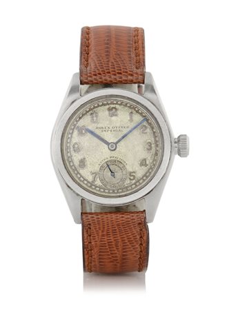 ROLEXROLEX OYSTER IMPERIAL ANNI '30.Cassa n. 69091 in acciaio con fondello e...