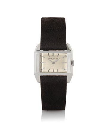PATEK PHILIPPEPATEK PHILIPPE GENEVE DEL 1933.Cassa n. 609788 rettangolare in...