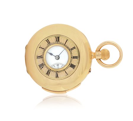 ANONIMOANONIMO SVIZZERO RIPETIZIONE QUARTI 1900 CA.Tripla cassa ad occhio di...