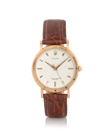 ROLEX REF. 8952ROLEX PRECISION REF. 8952 DEL 1956 CA.Cassa in oro rosa 18 kt...