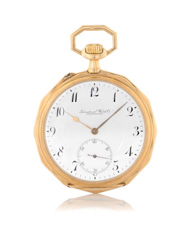 INTERNATIONAL WATCH CO.INTERNATIONAL WATCH CO. DEL 1909/10.Cassa n. 512698 in...