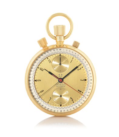 OMEGAOMEGA OLYMPIC CRONOGRAFO RATTRAPANTE REF. 6713 DEL 1966 CA.Cassa...