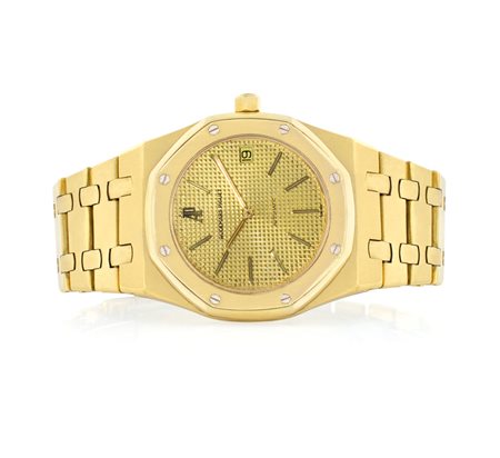 AUDEMARS PIGUETAUDEMARS PIGUET ROYAL OAK JUMBO N. 485 ANNI '80. Cassa piatta...