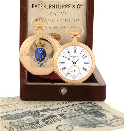 PATEK PHILIPPEPATEK PHILIPPE GENEVE RIPETIZIONE QUARTI DEL 1907/08 CA.Cassa...