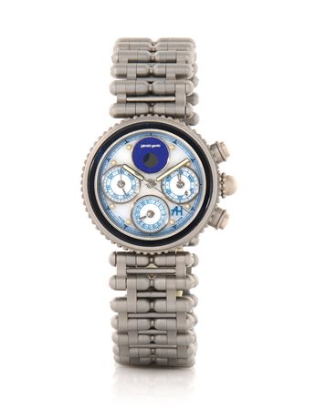 GERALD GENTAGERALD GENTA CRONOGRAFO E CALENDARIO PERPETUO N. 64 ANNI '90....