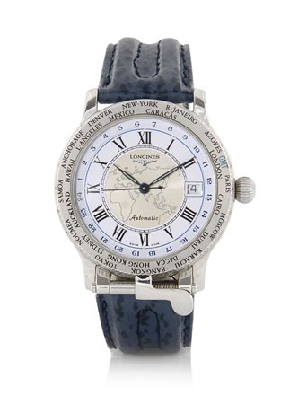 LONGINESLONGINES THE PIONNERS WATCH N. 317/3000 DEL 1994.Cassa in acciaio con...