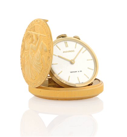 MOVADOMOVADO PERSONALIZZATO PER TIFFANY & CO. ANNI '60. Cassa extra-piatta in...