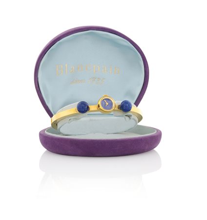 BLANCPAINBLANCPAIN LADY ANNI '70.Cassa semisferica in oro giallo 18 kt con...