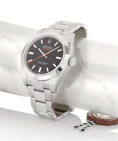 ROLEX REF. 116400ROLEX OYSTER PERPETUAL MILGAUSS REF. 116400 DEL 2009. Cassa...