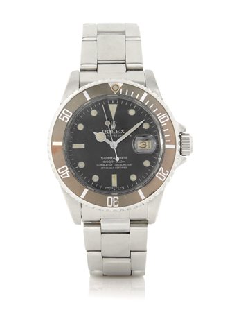 ROLEX REF. 16800ROLEX OYSTER PERPETUAL SUBMARINER REF. 16800 DEL 1985.Cassa...