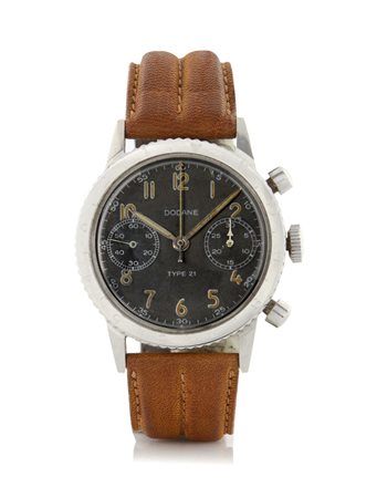 DODANEDODANE TYPE 21 CRONOGRAFO MILITARE FINE ANNI '60.Cassa n. 225652 in...
