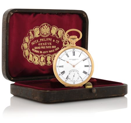 PATEK PHILIPPEPATEK PHILIPPE & CIE GENEVE CHRONOMETRO GONDOLO 1910 CA.Doppia...