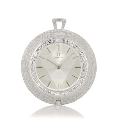 OMEGAOMEGA ANNI '70.Cassa in oro bianco 18 kt satinata con lunetta in...