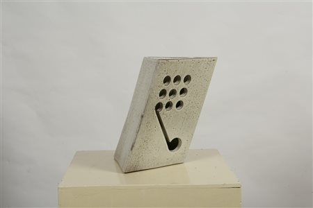 TASCA ALESSIO. Scultura in ceramica traforata. Perforated ceramic sculpture....