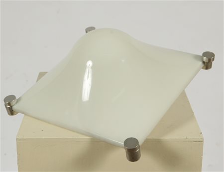 MARTINELLI ELIO. Lampada da soffitto modello Bolla. Diffusore in metacrilato...