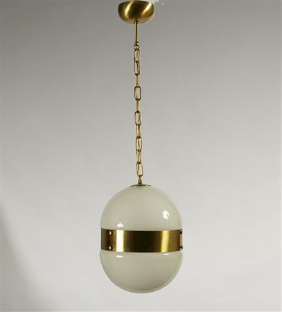 MAZZA SERGIO. Due lampadari "Clio" per Artemide. Two lamps "Clio" for...