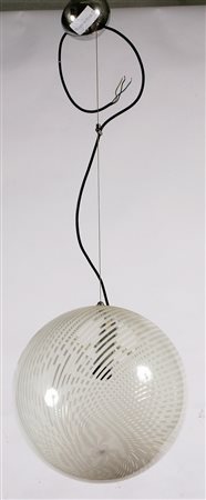 Lampada a sospensione "Grande Palla" di produzione italiana. Big Ball '...