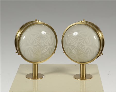 MAZZA SERGIO. Due Appliques "Gamma C" per Artemide. Two wall lamps "Gamma C"...