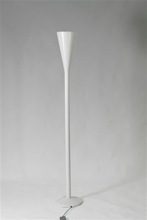 CHIESA PIETRO. Lampada "Luminator"da terra in ottone veniciato per Fontana...