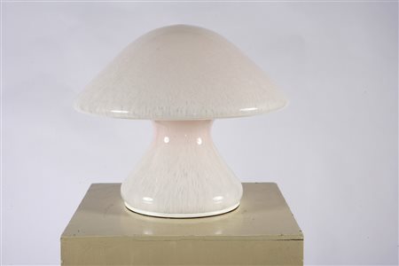 ANONIMO. Lampada a fungo , particolare effetto quando accesa. Murano Glass...