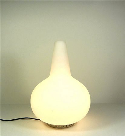 INGRAND MAX - RAIMONDI PIETRO. Particolare lampada da tavolo per Fontana...