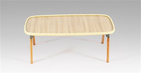 PONTI GIO. Vassoio da letto con gambe ripieghevoli. Bed try table with...