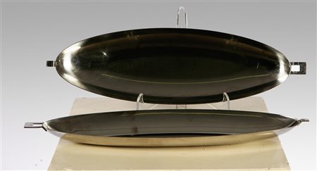 SAMBONET ROBERTO. Pesciera. Fish kettle. Acciaio inox. Cm 53x7x15. Produzione...