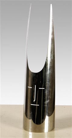 PONTI GIO. Machera Cornuta. Horned Mask. Cm 10x37,5x6. Lastra traforata di...