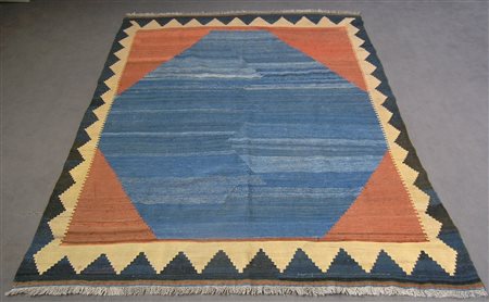 KILIM. Tappeto persiano. Persia, carpet. Lana. Cm 190x251. Tappeto persiano...