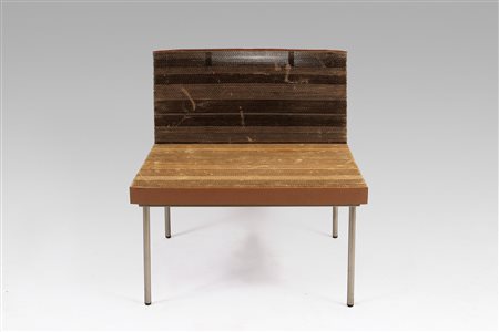 CAMPANA FERNANDO E HUMBERTO. Sedia Papel Alluminio e cartone pressato. Cm...