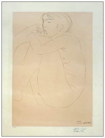 EMILIO GRECO Catania 1913 – Roma 1995 Estate 1975 n.2 1975 Acquaforte su...