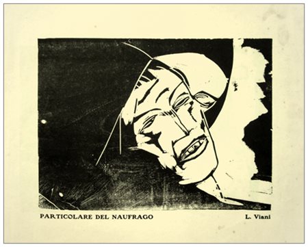 LORENZO VIANI Viareggio 1882 – Ostia 1936 Particolare del nubifragio...