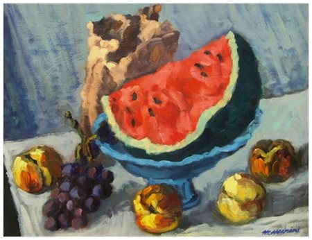 MARIO MARINI Livorno ? Senza titolo Olio su tavola 40 x 50. Firma in b. a d.;...