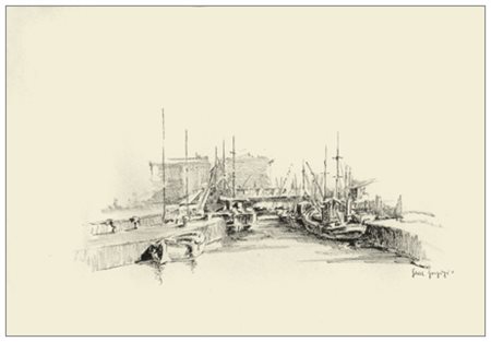 SEVE SOSPIZIO Perugia 1908 - Senigallia 1962 Senza titolo Pastello su...