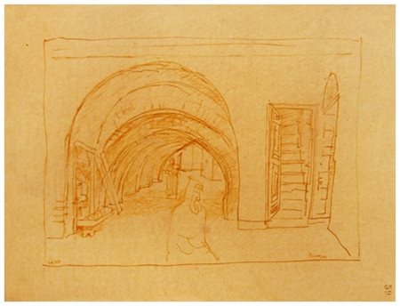 MOSES LEVY Tunisi 1885 – Viareggio 1968 Senza titolo 1940 Inchiostro su...