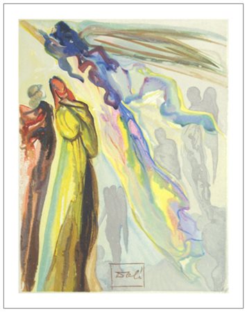 SALVADOR DALI’ Figueres (Spagna) 1904 – 1989 Paradiso – Le due corone di...