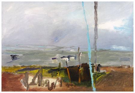 TONINO GOTTARELLI Imola 1920 – 2007 Senza titolo Olio su tela 70 x 100. Firma...