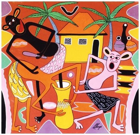 GEORGE LILANGA Kikwetu (Tanzania) 1934 – Dar es Salaam (Tanzania) 2005...