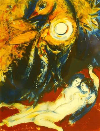 CHAGALL MARC Vitebsk (URSS) 1887 - 1985 Saint-Paul de Vence (F) "Senza...