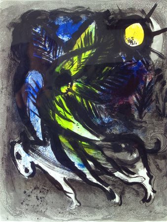 CHAGALL MARC Vitebsk (URSS) 1887 - 1985 Saint-Paul de Vence (F) "L'Ange"...