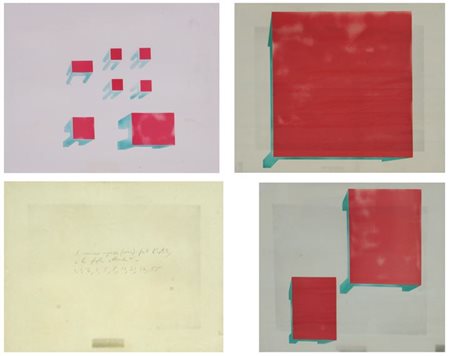 MERZ MARIO Milano 1925 "Senza titolo" Lotto di quattro litografie non...