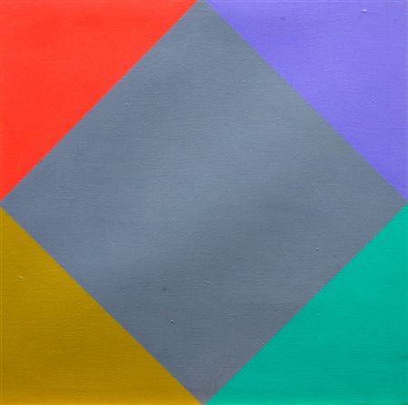 TORNQUIST JORRIT Graz (A) 1938 "Senza titolo" 1969 40x40 acrilico su tela...