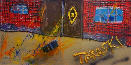 TARASCHI GIANCARLO Torino 1962 "La Parisienne" 2014 tox140x30 acrilico,...