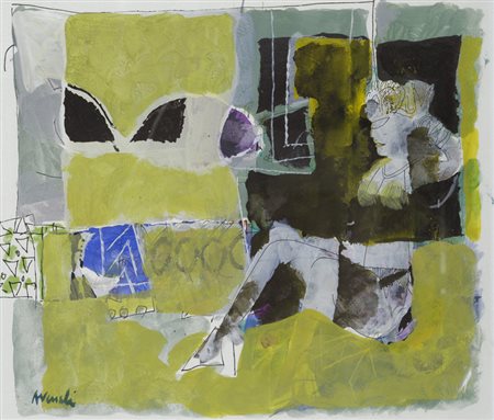 Marcello Avenali (Roma, 1912 - Roma, 1981) COMPOSIZIONE Serigrafia con...